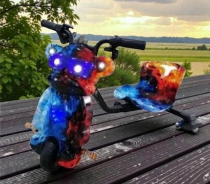 صورة سكوتر درفت (صغير) بطبعة نارية 36 فولت